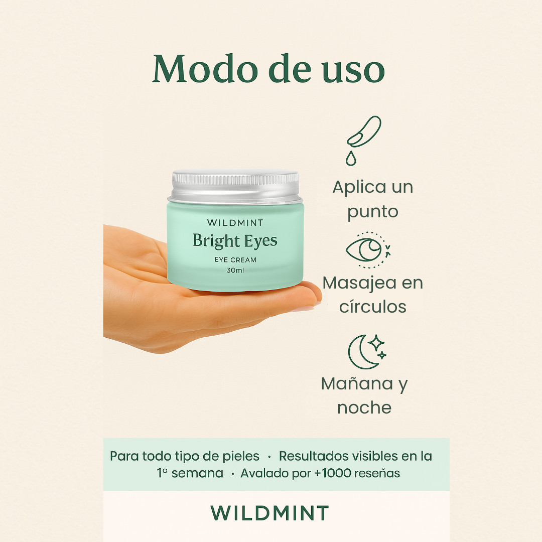 WildMint™ Crema Iluminadora de Ojos